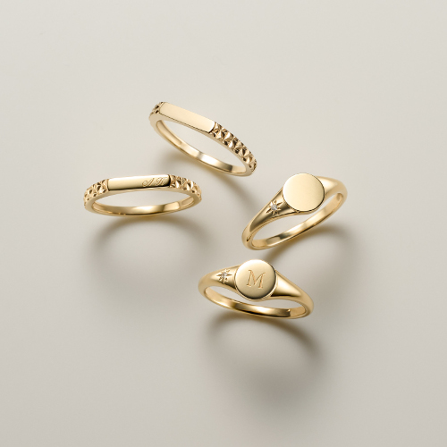 SIGNET PINKIE RING ENGRAVING