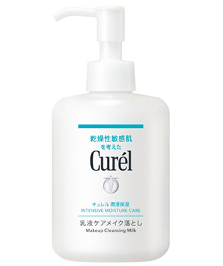 花王 キュレル 潤浸保湿 乳液ケア メイク落とし【医薬部外品】 200ml ¥1,650(編集部調べ)