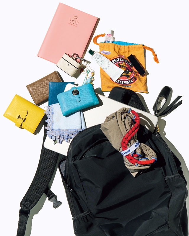 Oggi専属読者モデル オッジェンヌ・力丸莉帆さんのBAGの中身