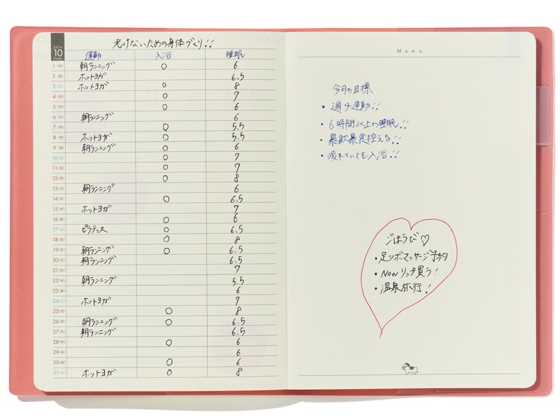 力丸さんの手帳 ライフログ