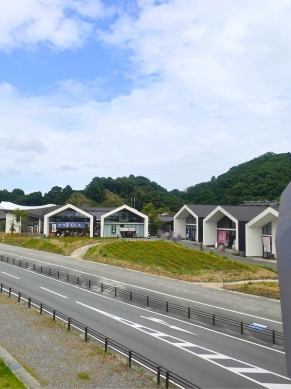 お店が並んでいる様子