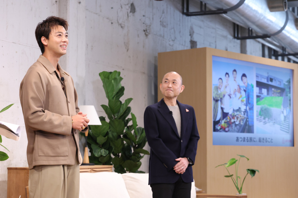 竹内さんとAirbnb Japan カントリーマネージャーの中川晋太郎氏
