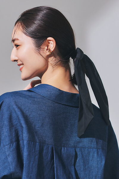 ひとつ結びを今っぽくアップデート 基本の作り方からおしゃれなアレンジまでを全網羅 Oggi Jp