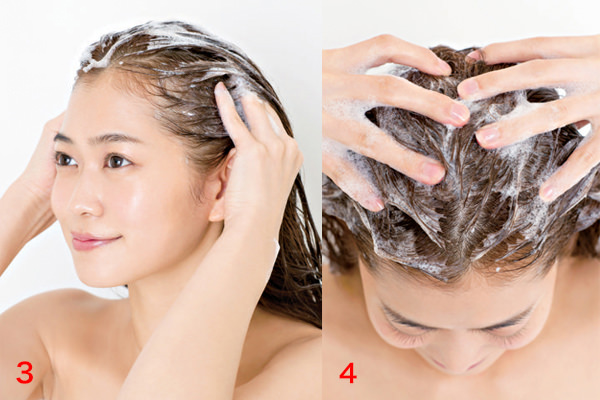 1. 正しく髪を洗う