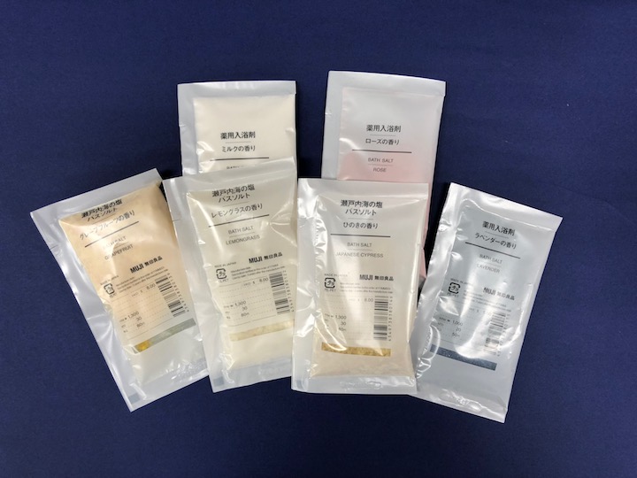 瀬戸内海の塩バスソルトシリーズ　薬用入浴剤