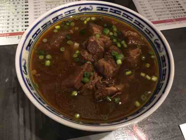 カレー牛バラ麺