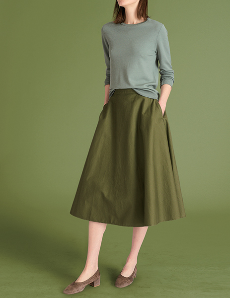 Green skirt Kode